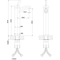 Смеситель Lemark Element LM5109S для раковины