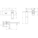 Смеситель Lemark Ursus LM7226BL С ВНУТРЕННЕЙ ЧАСТЬЮ