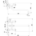 Смеситель Lemark plus Harmony LM1451C универсальный