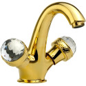 Смеситель Migliore Axo Swarovski ML.AXO-634F.DO для раковины, золото