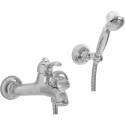 Смеситель Migliore Lem Swarovski ML.LEM-1902K.CR для ванны с душем, хром