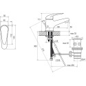 Смеситель Ravak Suzan SN 011.00 для раковины