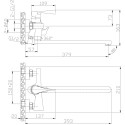Смеситель Rossinka RS34 RS34-32 универсальный