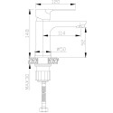 Смеситель Rossinka RS35 RS35-11PC для раковины