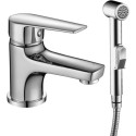 Смеситель Rossinka S S35-15 для раковины с гигиеническим душем