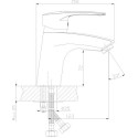Смеситель Rossinka T T40-11 для раковины