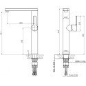 Смеситель Steel Hammer SH 7028  INOX для кухонной мойки