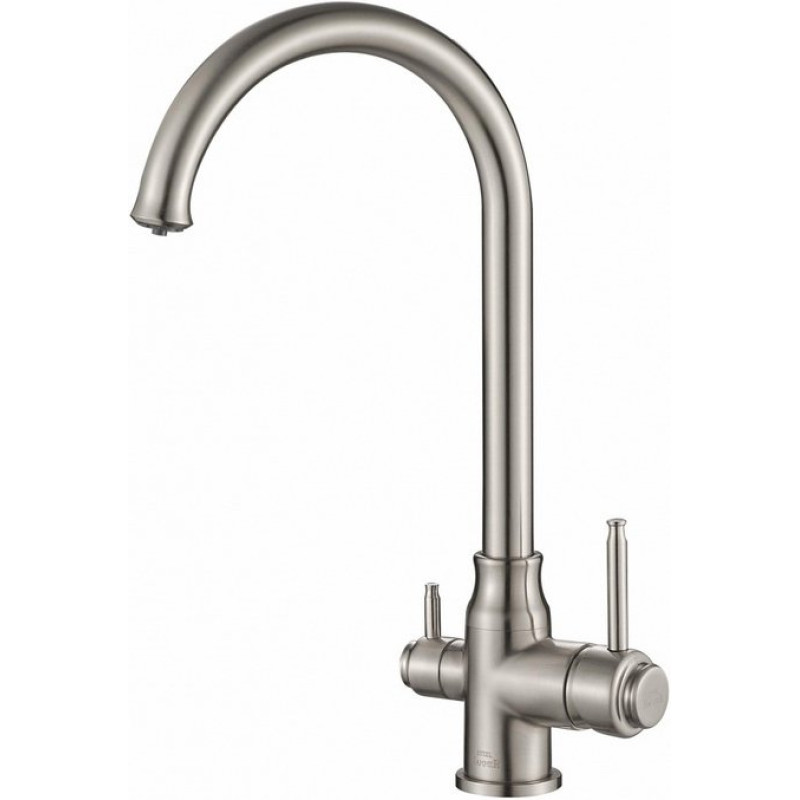 Смеситель Steel Hammer SH 763 SATIN для кухонной мойки