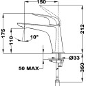 Смеситель TEKA Itaca 67386020N2 для раковины