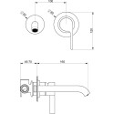 Смеситель Webert DoReMi DR830606015 С ВНУТРЕННЕЙ ЧАСТЬЮ, хром