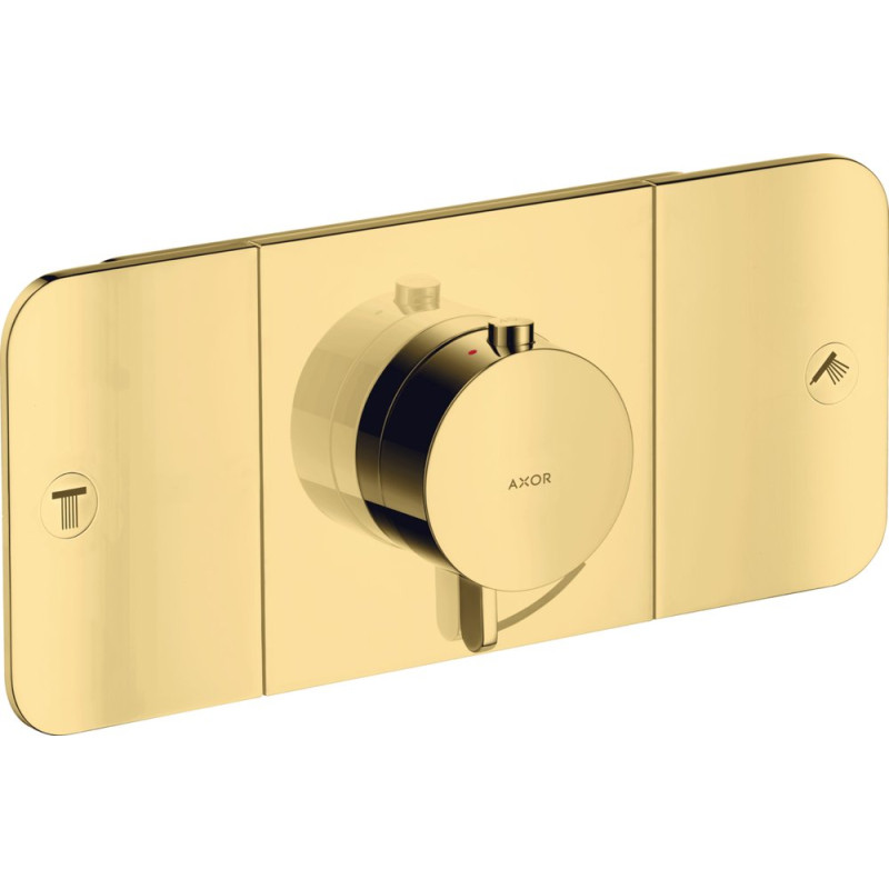 Термостат Axor One 45712990 для душа, полированное золото