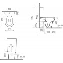 Унитаз-компакт VitrA Zentrum 9012B003-7202