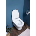 Унитаз подвесной Aquanet Nova-W Rimless Soft Close-SLIMSEAT