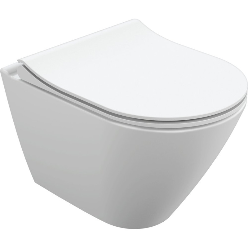 Унитаз подвесной Cersanit City Oval Clean On DPL EO slim