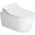 Унитаз подвесной Duravit ME by Starck 2528590000 с крышкой биде