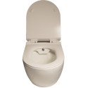 Унитаз подвесной SantiLine SL-5002SM-BD безободковый, с микролифтом