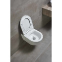 Унитаз подвесной beWash Bogen 88303201 с сиденьем микролифт белый