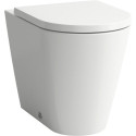 Унитаз приставной Laufen Kartell безободковый, с микролифтом