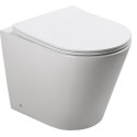 Унитаз приставной SantiLine SL-5020 безободковый, с микролифтом