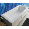 Ванна из искусственного камня Эстет Дельта 170x80 с ножками