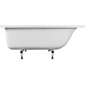 Ванна из искусственного камня Эстет Дельта 170x80 с ножками
