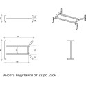 Ванна из искусственного камня Цвет и Стиль Джерси 160х70, с ножками