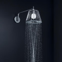 Верхний душ Axor LampShower Nendo 26031000 с подсветкой