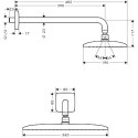 Верхний душ Hansgrohe Raindance E Air 27376000