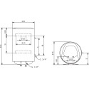 Водонагреватель Ariston PRO1 ECO INOX ABS PW 50 V