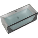 Акриловая ванна Aima Design Neo 01нео1775с1 170х75, 1 стекло, принт бетон