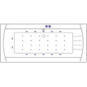 Акриловая ванна Excellent Aquaria Lux WAEX.AQU18.NANO 180x80