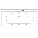 Акриловая ванна Excellent Pryzmat Lux WAEX.PRL17.ULTRA 170x80