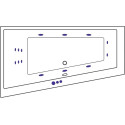 Акриловая ванна Excellent Sfera Slim WAEX.SFL17S.SMART L 170х100 см