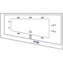 Акриловая ванна Excellent Sfera WAEX.SFP17.SMART 170x100 P