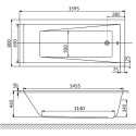 Акриловая ванна Excellent Wave Slim WAEX.WAV160.80S.SOFT 160x80