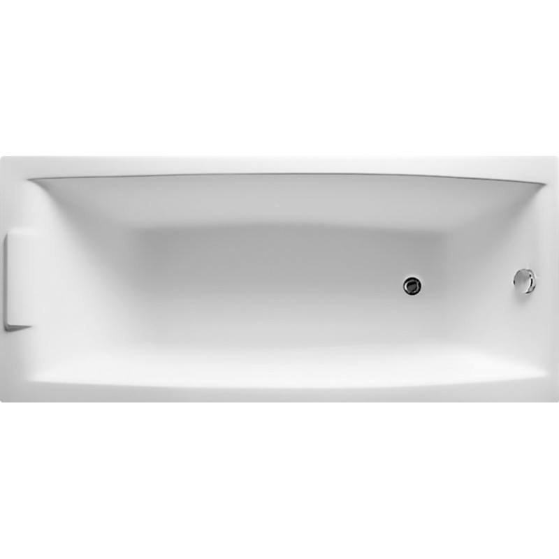 Акриловая ванна Marka One Aelita 170x75, с каркасом