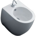 Биде напольное Kerasan Flo 312101 укороченное