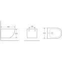 Биде подвесное Grossman GR-B4455