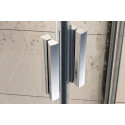 Душевая дверь в нишу Ravak BLDP2-120 Transparent, профиль хром