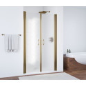Душевая дверь в нишу Vegas Glass E2P 95 05 02 профиль бронза, стекло шиншилла