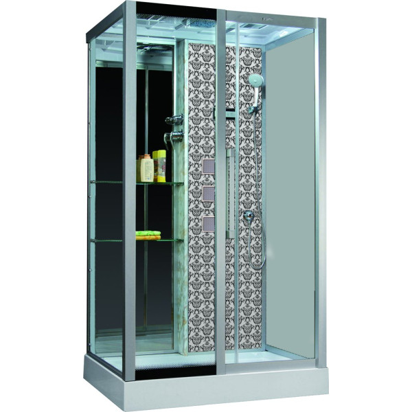 Душевая кабина Niagara Lux 7713W L серебристый матовый