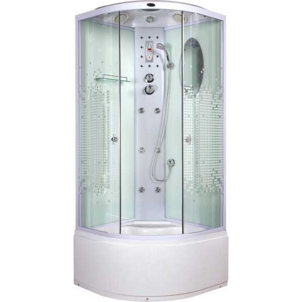 Душевая кабина Niagara NG-308-01N 84х84х220 мозаика