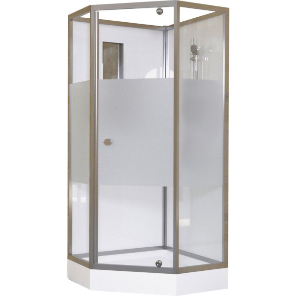 Душевая кабина RGW Andaman OLB-214 90 см, профиль хром