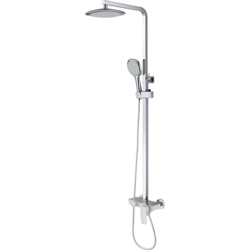 Душевая стойка D&K Berlin Steinbeis DA1433716A02 белый
