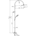 Душевая стойка Elghansa Mondschein New 2330233-2D