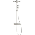 Душевая стойка Grohe Euphoria SmartControl System 310 Duo 26507DC0 с термостатом, суперсталь