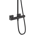 Душевая стойка Hansgrohe Vernis Shape 26286670 Showerpipe 230 1jet с термостатом, черный