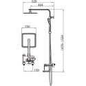 Душевая стойка Kaiser Estilo 62182