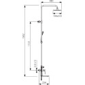 Душевая стойка Kaiser Linear 59182