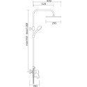 Душевая стойка Veragio Grazia VR.GRZ-9955.CR хром